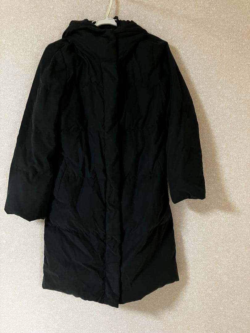 STUDIOUS Down Jacket M Black NylonPolyester Used … - image 2