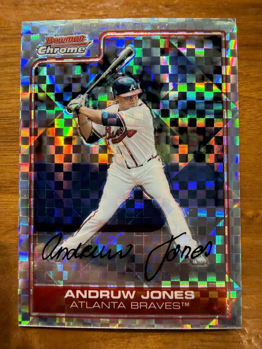 Bowman Andruw Jones Baseball Sports Trading Cards & Accessories