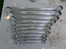 10 Vintage Craftsman Sae Offset Box Wrench Set 38 1-1516 V -v-