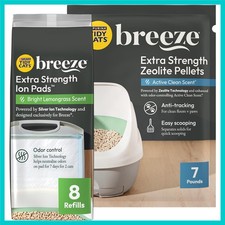 Purina Breeze Extra Strength Cat Litter Refill 8.18 lbs - Dust-Free  Easy Care