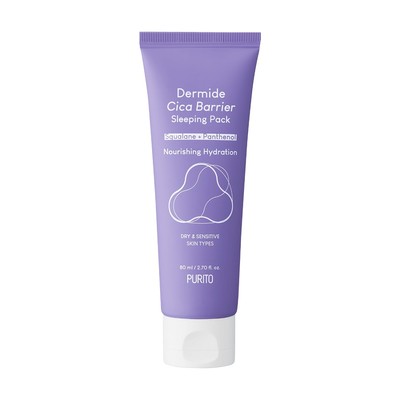 8809563102136 PURITO Dermide Cica Barrier Sleeping Pack krem regenerujący na noc
