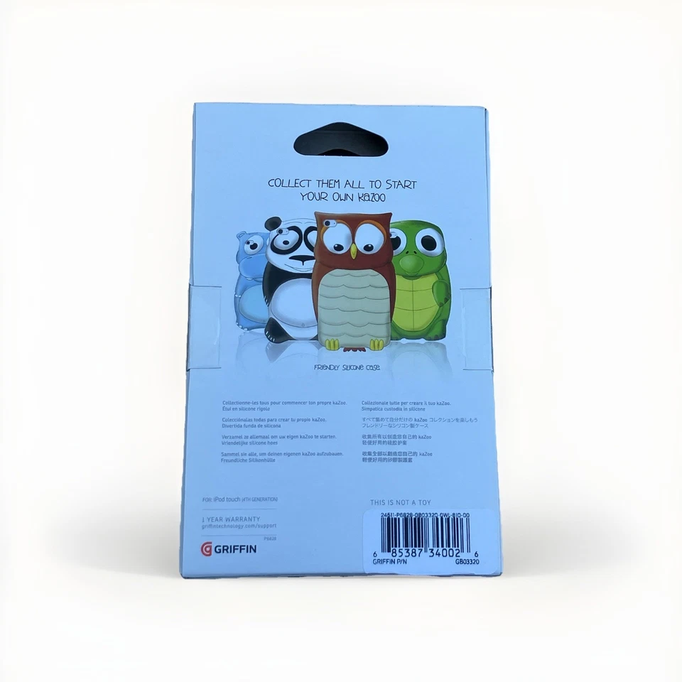 Apple iPod Touch 4ta Generación Griffin Kazoo Owl Funda Protectora Suave Marrón Nuevo en Caja Foto 2 de 2