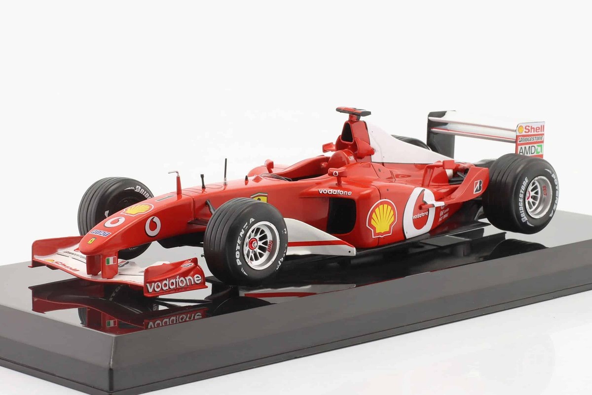 1:24 Ferrari F2002 No.1 Michael Schumacher F1 World Champion 2002