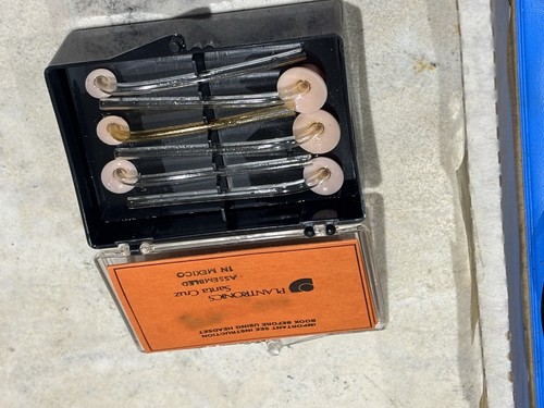 New Old Stock NOS Plantronics MS50/T55-2 Vintage Telephone Switchboard Headset - Afbeelding 9 van 9