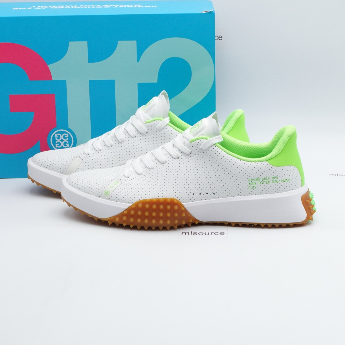 Size 12 Men's G/FORE G.112 Perforated Spikeless Golf Shoes