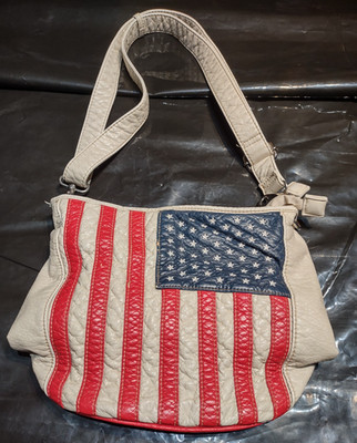 Women's Americana Bucket Flag Western Conceal Handbag By Blazin Roxx