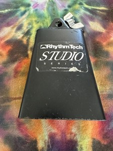 Rhythm Tech Model RT3005 Studio Series Cowbell, 5" - Black Latin Percussion LP 