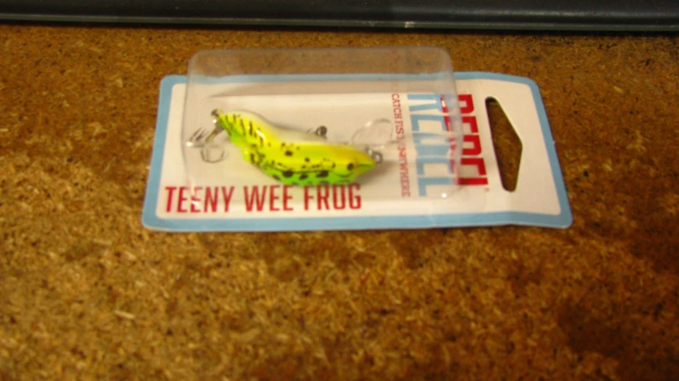 Rebel "wee frog", 1 1/2", 1/8 oz, 3 ct, 3 colores, envío gratuito Foto 4 de 4