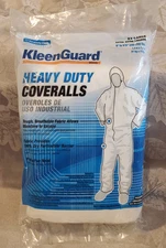 KleenGuard HEAVY DUTY COVERALLS w/ Hood XX-Large  6' to 6' 5" 200-250 lbs