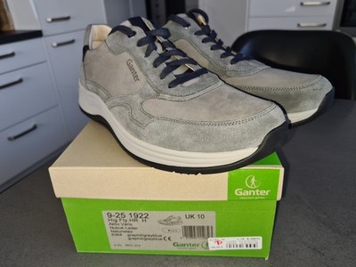 ++ Sportlicher Sneeker Herren  Einlagen Schuhe EU 44,5  H weit  Grau  Neu ++