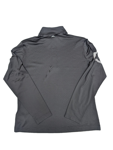 J.Lindeberg 1/4 Zip Pullover Mens 2XL Black Heath Strike Mid Layer RRP £129 - Picture 9 of 9