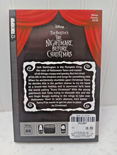 Disney' s Tim Burton's "The Nightmare Before Christmas" soft cover book-new