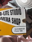 Porcelain Rectangle Photo Lite Studio And Camera Shop Sign — photo 6