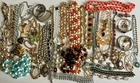 Costume Jewelry Lot 50+ Assorted Jewelry Vintage To Now Gold Silver Tone