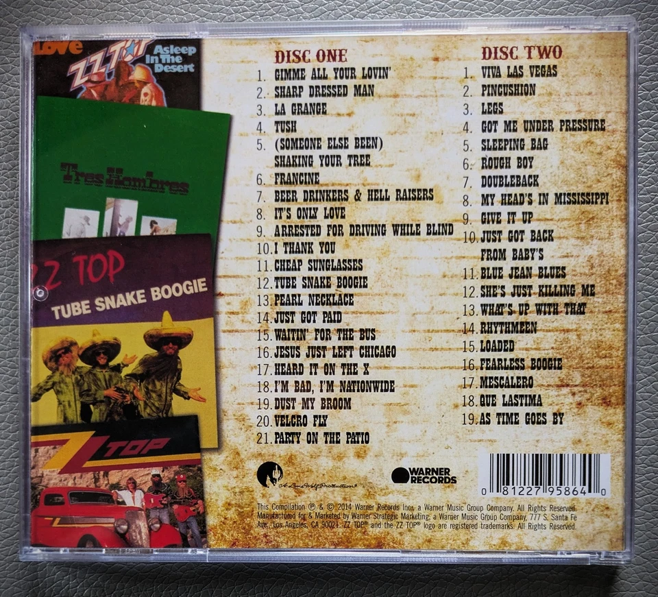 ZZ Top: The Very Baddest Of ZZ Top (Best Of - 40 Songs / 2 CDs) (2014) neuw. - Bild 2 von 4