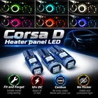 Fits Vauxhall Corsa D / E Heater panel LED kit.
