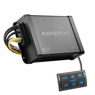 Marine Bluetooth Amplifier car Audio System Waterproof Multi-Function BALCK