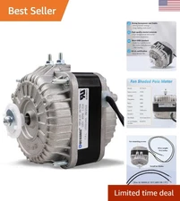 Durable 25 Fan AC Motor - Easy Install for Condensers & Small Ventilation