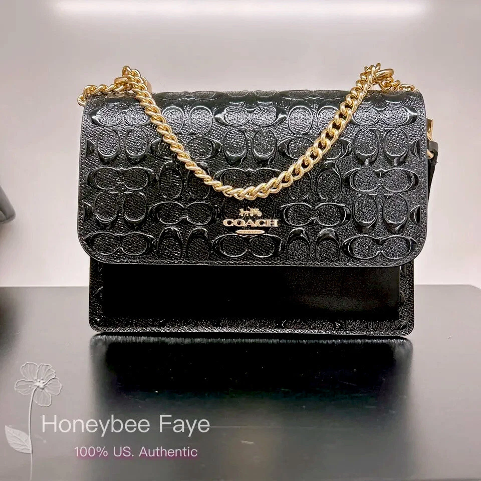 Coach Klare Crossbody Bag in Signature Leather Fast Shipping