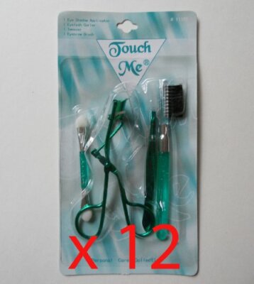 Touch Me Personal Care Collection #11101: Eye Shadow Applicator, Eyelash Curl...