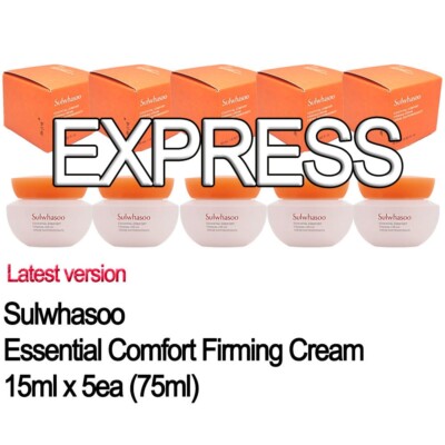 [Express Ship] Sulwhasoo Essential Comfort Firming Cream  15ml x 5ea (75ml)