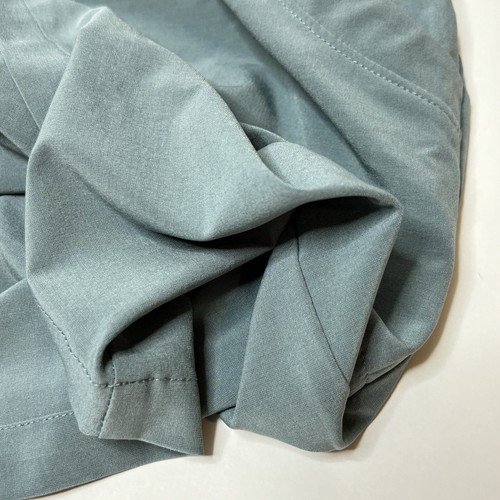 Abito donna PRANA Midi Norma PICCOLO blu fumè manica corta elastico in vita - Foto 8 di 14