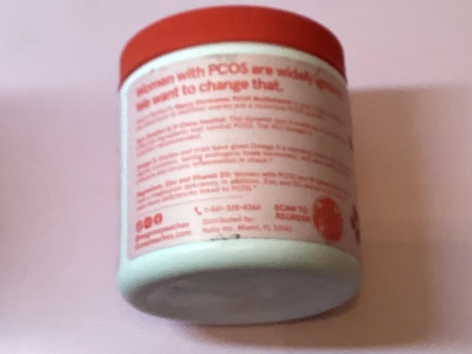 Happy Hormons PCOS Multivitamínico Crecer Melocotones Foto 4 de 4