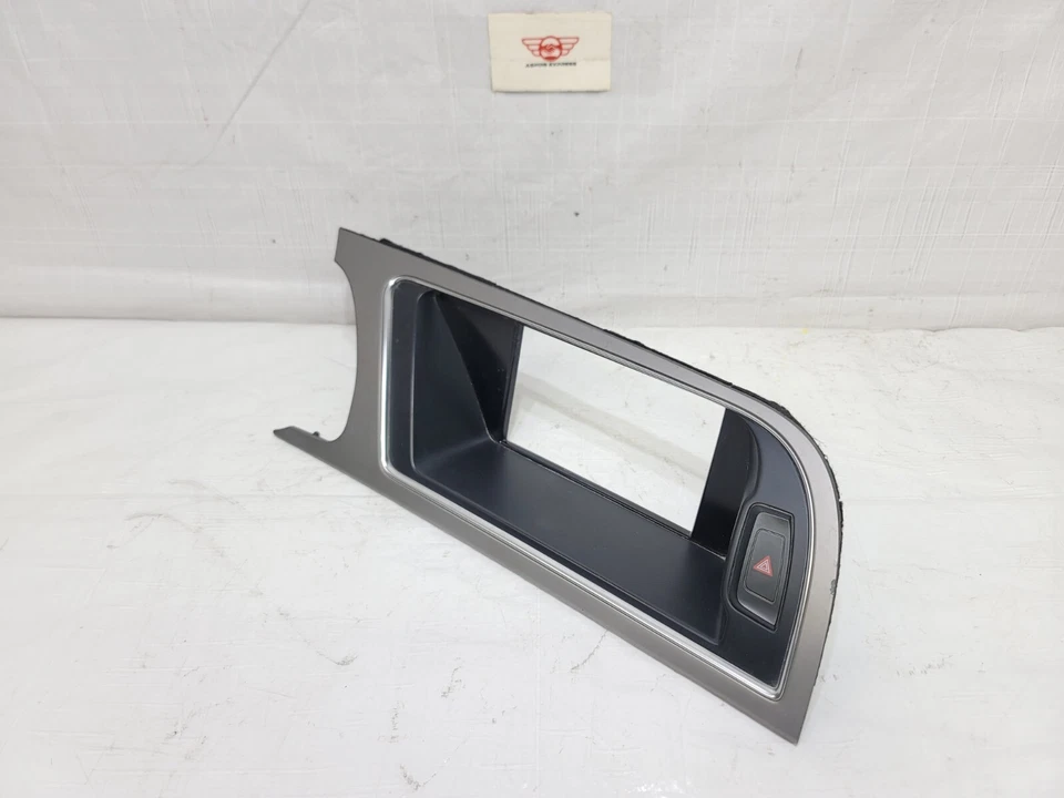 2012-2017 Audi S5 Dash Center Display Screen Surround Trim Bezel 8T1857186HTU4 Foto 3 de 4