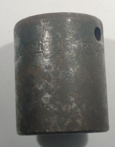 SNAP ON P320, 1/2" DRIVE, 1" IMPACT SOCKET, SHALLOW, 6 POINT. - Picture 2 of 9