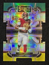 2023 SELECT- CONCOURSE- GREEN & YELLOW- ANDRE JONES #98 COMMANDERS RC ROOKIE