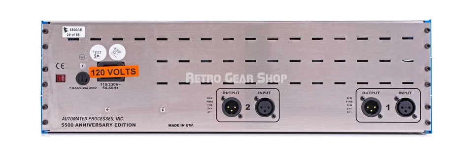 API 5500 Anniversary Limited Edition Cream Mastering Equalizer EQ - Image 3 of 4
