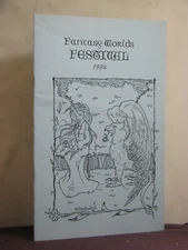 1st,signed by 3(MZB,art,Ray Nelson) Fantasy Worlds Festival 1994 Program Book