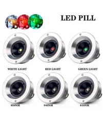 UniqueFire 1405 White/ Green/ Red IR 850nm 940nm Drop In Pill LED FOR flashlight