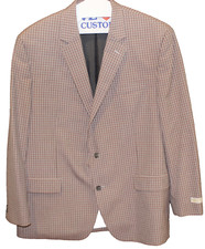 Michael Kors Mens Brown Plaid Blazer Sports Coat Jacket NEW 299 Size 40 R