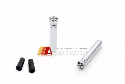 X2 Chrome Door Pins fits BMW MINI Cooper S Clubman R56 R57 R58 R59 ...