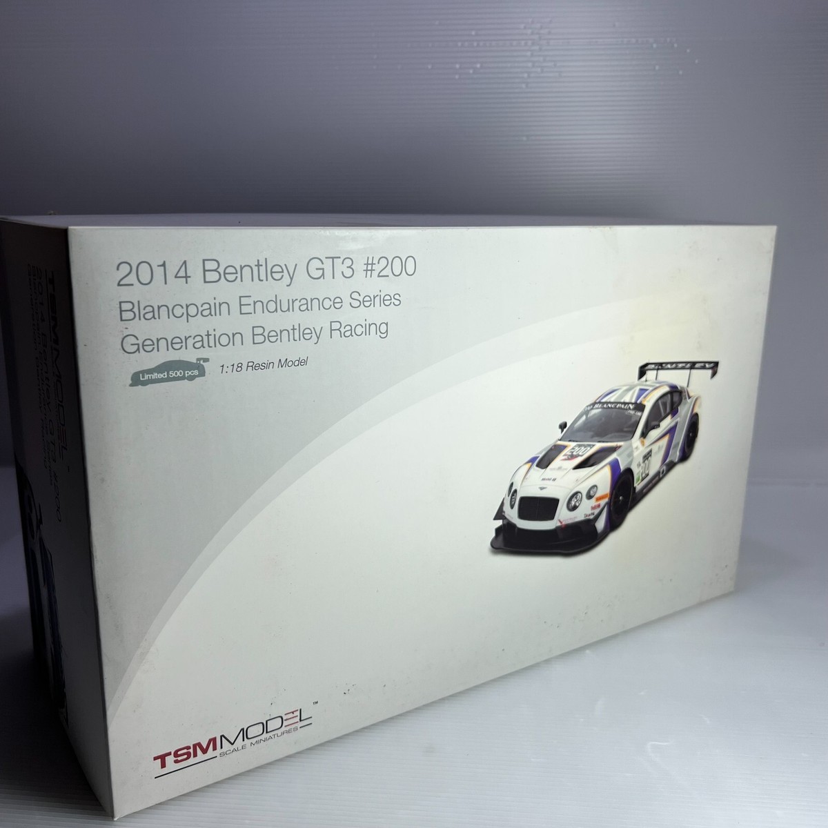 1/18 TSM Bentley GT3 #200 2014 Blancpain Endurance Bentley