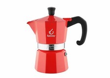 Forever Miss Moka Prestige Red Coffee Maker 1 Cup