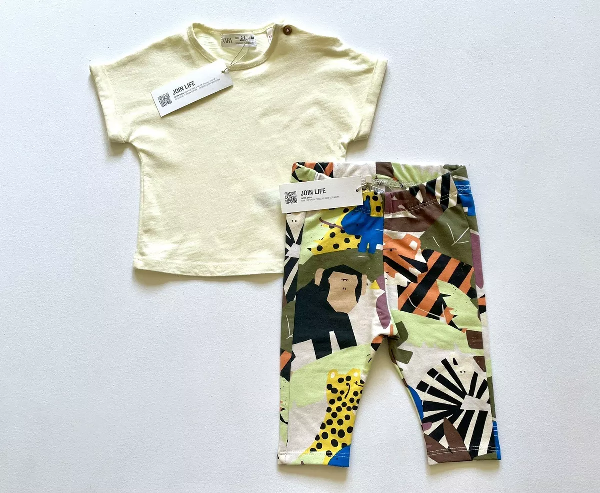 Zara baby top girl leggings