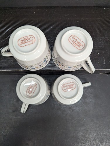 Contemporary Fine China by Noritake Fiesta Flat Coffee Cup 4 Oz Set of 4 - Picture 7 of 8