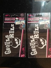 MONSTER HIGH GHOULS RULE Autocollant STICKER BRAND NEW CAR 7657 Lot Of 2