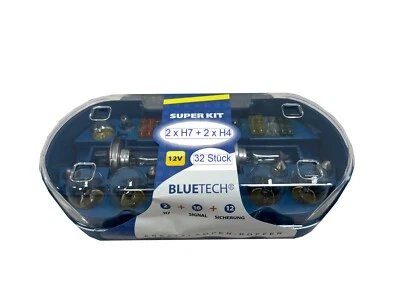 H7+H4 Autolampen Set 32 tlg. 12V Birnen Sicherungen Set KFZ Auto Lampenbox - Bild 1 von 4