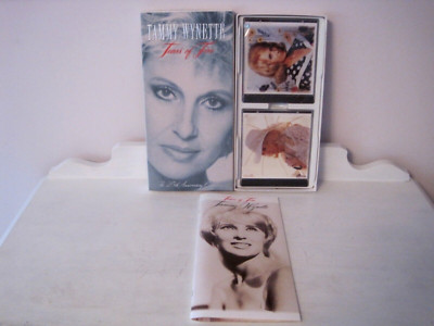 Tammy Wynette Tears of Fire 25th Anniversary Collection 3 Disc CD Box Set