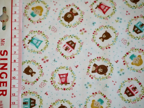 MODA Patchworkstoff, Baumwollstoff, Kinderstoff HOME SWEET HOME - Bild 4 von 4