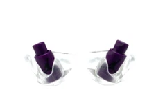 Nike Air Jordan V Lace Locks Purple Base Wtih Black Jumpman