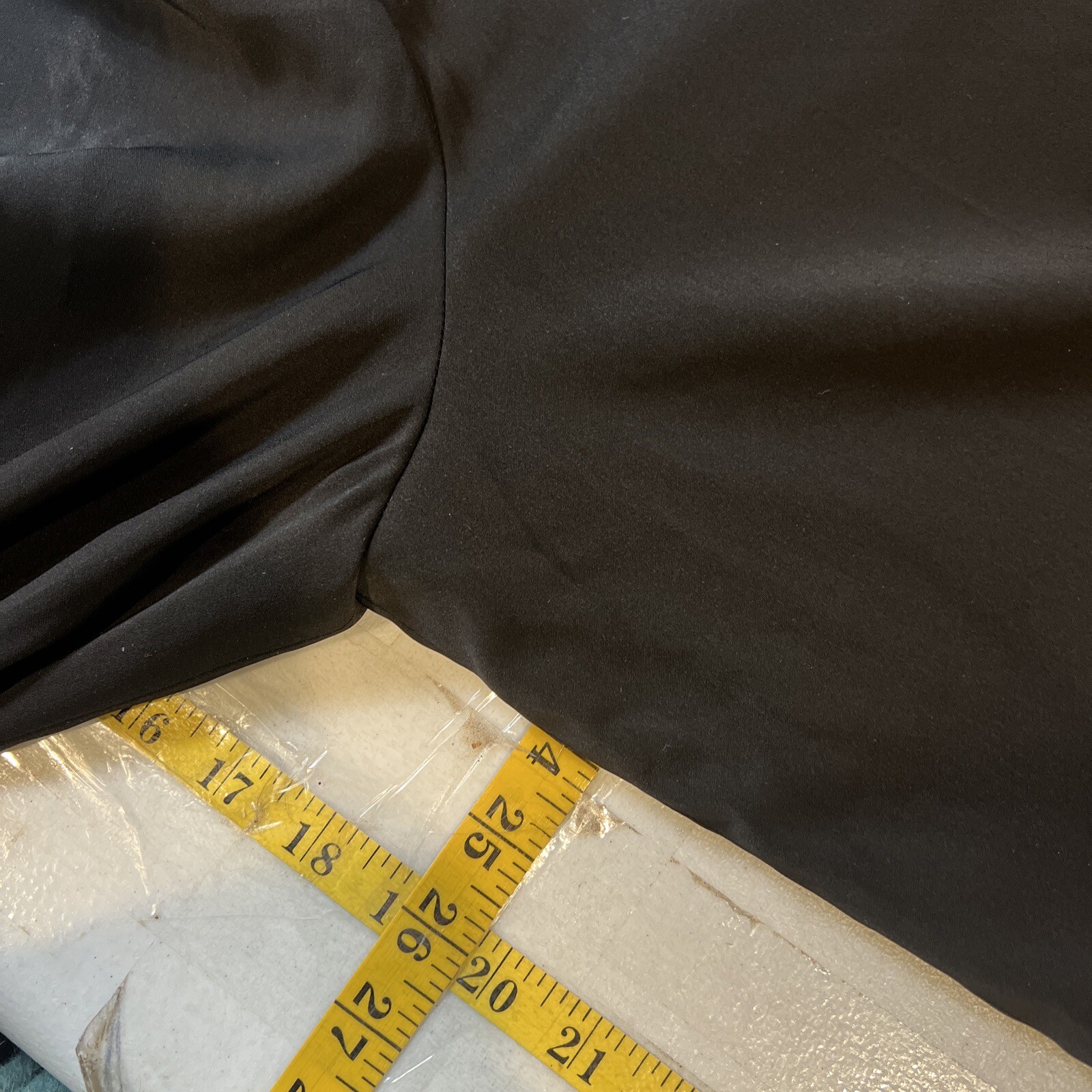 Susan Graver Basic Black Jacket w/ Pockets Gold Z… - image 5