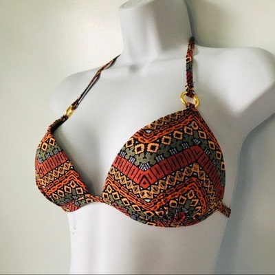 NWOT Primark   Tribal Print Padded Bikini Top