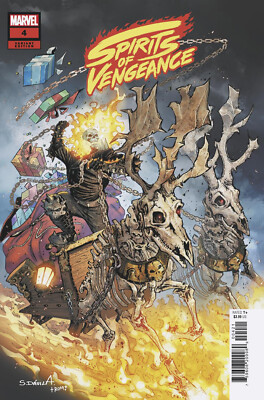 SPIRITS OF VENGEANCE #4 SERGIO DAVILA HOLIDAY VARIANT  PRE-SALE 12/11/2024