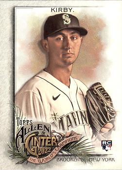 George Kirby 2022 Topps Allen & Ginter #313 RC Seattle Mariners