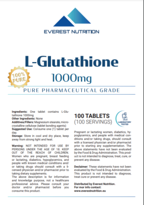 luc montagnier glutathione L-Glutathione 1000mg Tablets – Antioxidant, Liver, Immune & Cell Health  Support