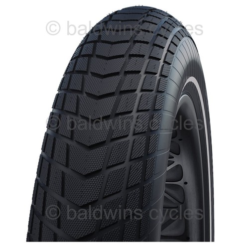 Schwalbe SUPER MOTO-X 20 x 4.0 BLACK Fat Bike 100-406 TYRE s TUBE s - Picture 3 of 16